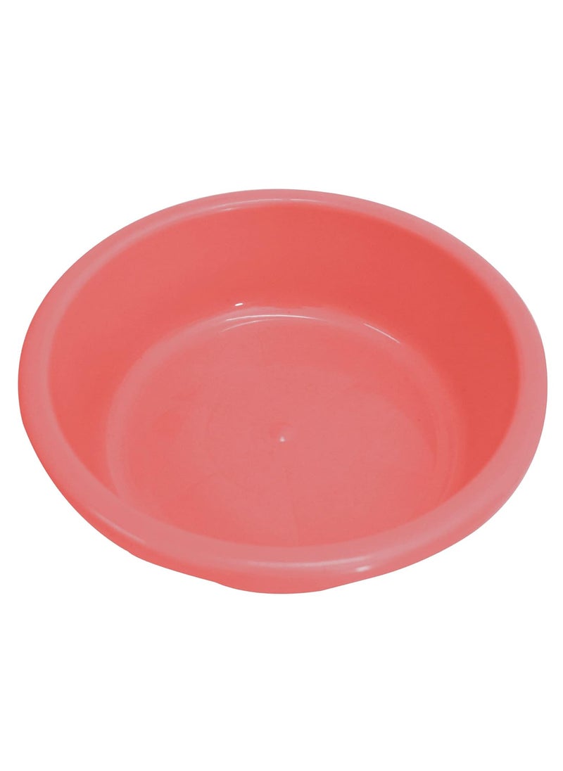 Kuber Industries Kuber Industries Multiuses Unbreakable Plastic Knead Dough BasketBasin Bowl For Home Kitchen 6 Ltr Light Pink  - Image 3