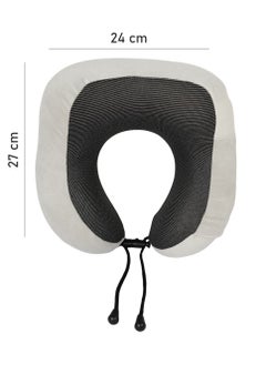 Agc AGC U-Shaped Memory Foam Neck Pillow – Ergonomic Travel Support for Car, Plane & Home - UC-1018  - Image 2