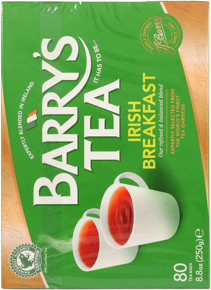 BARRY'S TEA Barry's Irish Breakfast Blend Tea - 250g - 80 Tea Bags - Image 3