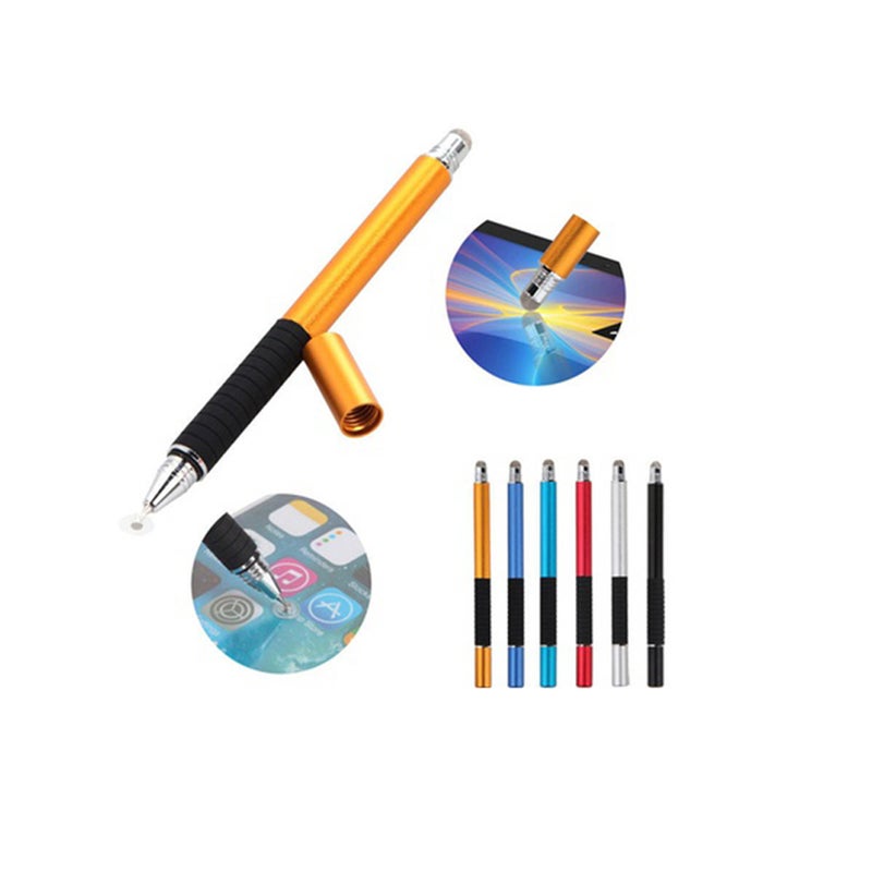 Universal 2 in 1 Disc and Fiber Tip Capacitive Stylus Touch Screen Pen for All Touch Screen Devices Tablets & Cell Phones (Light Blue) - Image 5