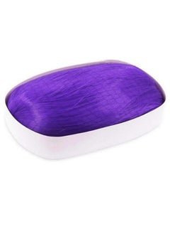 Akstore Akstore 28" 70cm Fashion Wigs Long Wavy Curly Hair Cosplay Wig & Wig Cap (Purple)  - Image 2