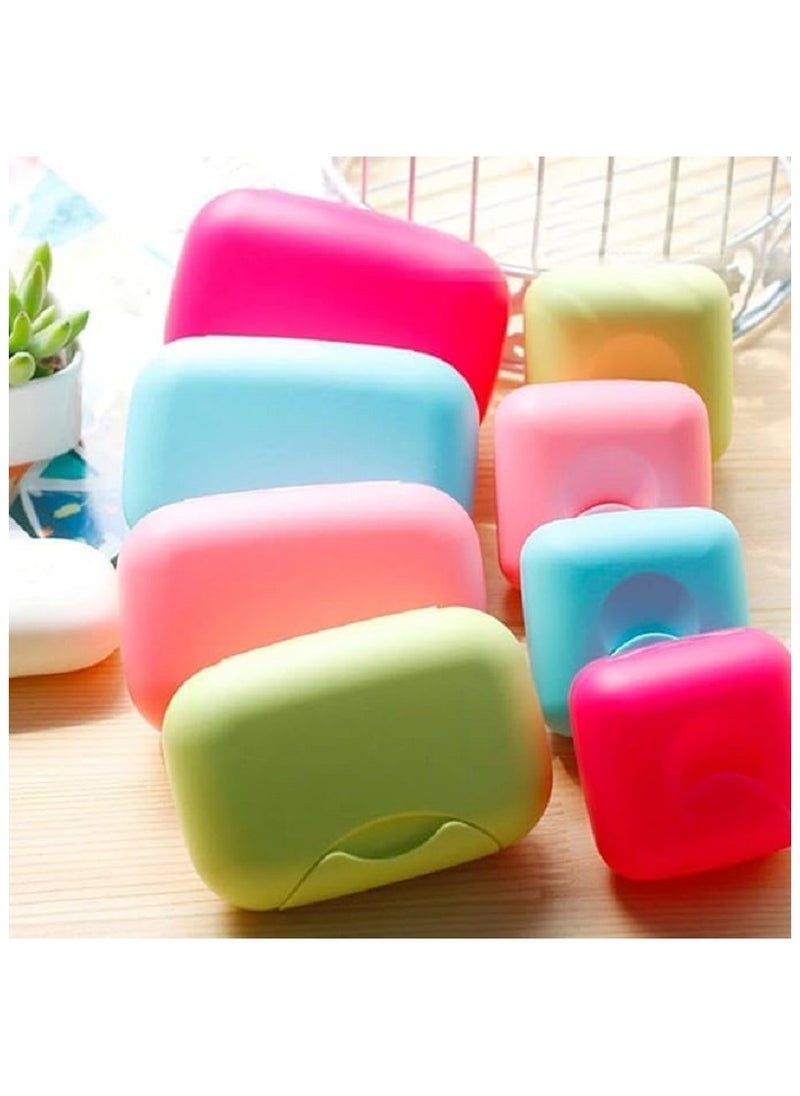 Generic - Plastic Soap Storage Box for Travel - Soap Holder - Random Color - Image 1