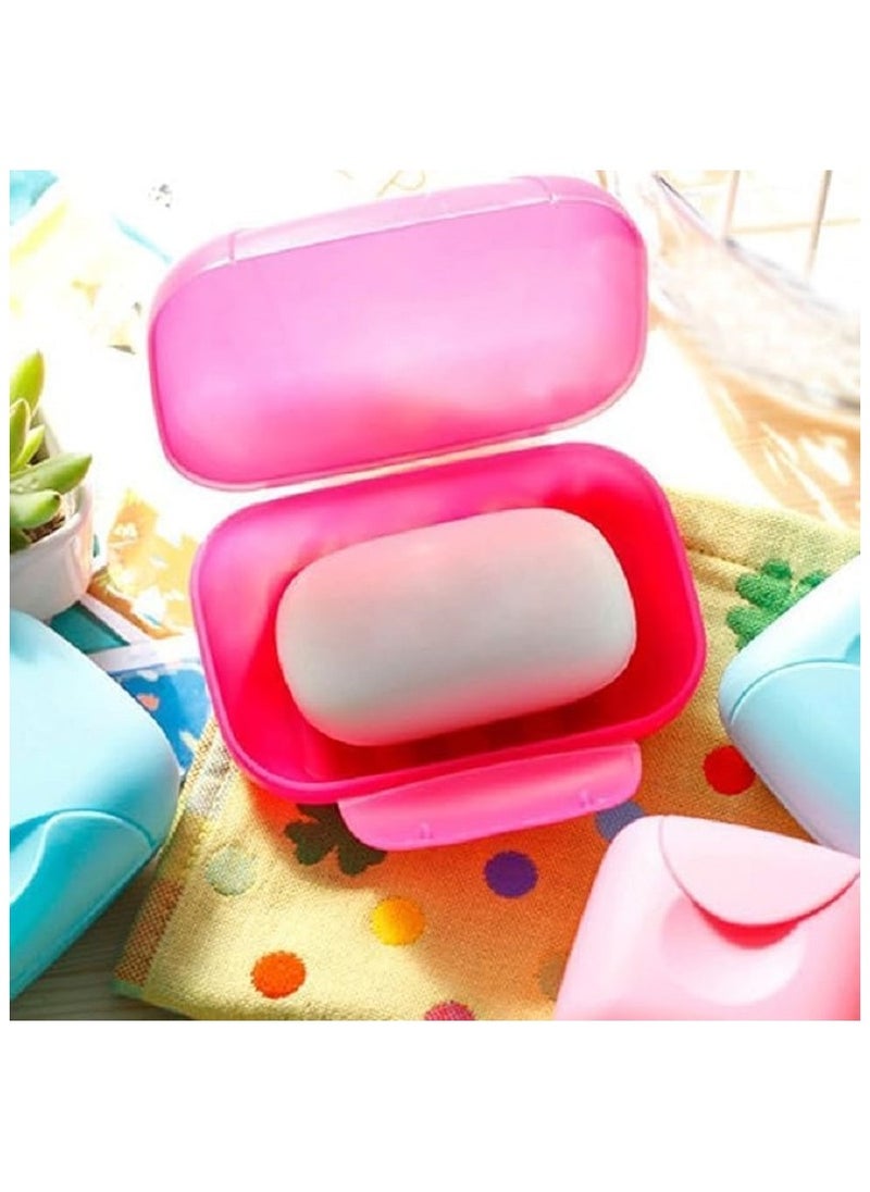 Generic - Plastic Soap Storage Box for Travel - Soap Holder - Random Color - Image 1