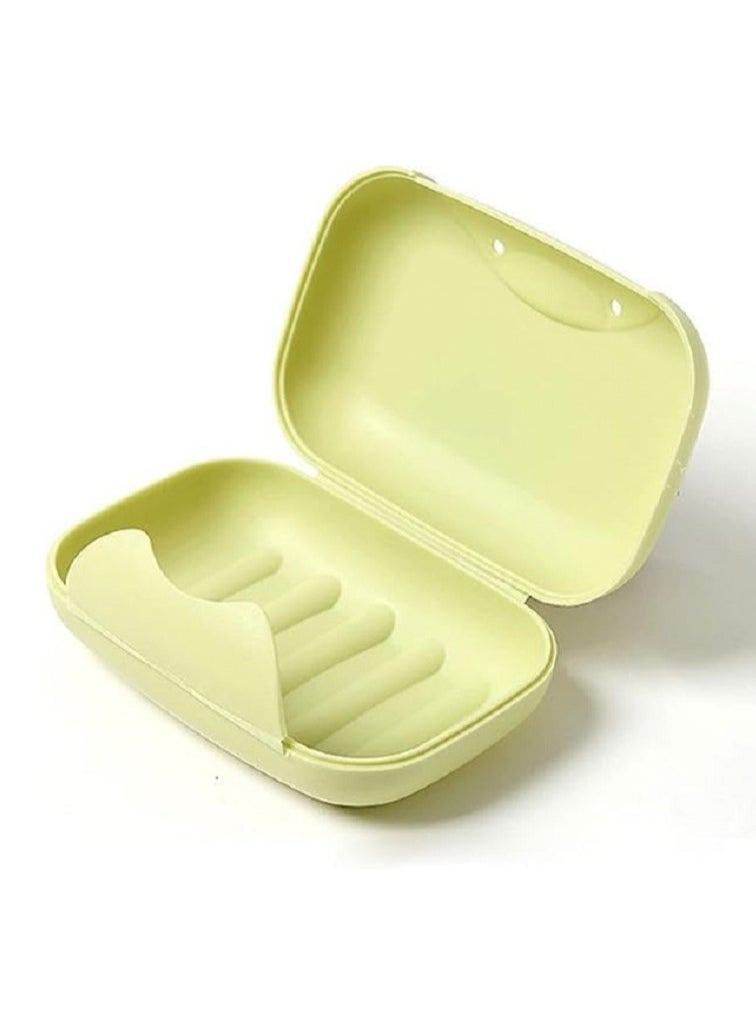Generic - Plastic Soap Storage Box for Travel - Soap Holder - Random Color - Image 1