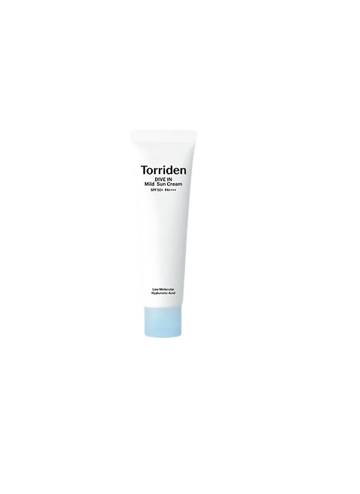 Torriden Torriden Mini Size Trial - DIVE IN Mild Sunblock - Mineral Sunscreen for All Skin Types, SPF 50+ PA++++, 20ml  - Image 1
