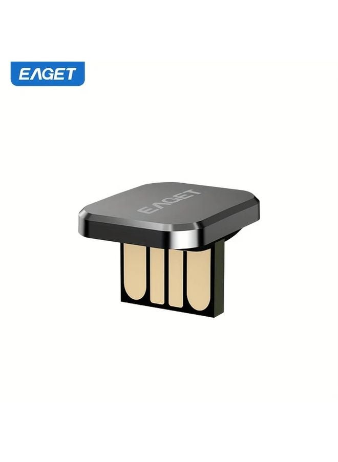 Eaget High Speed 64GB USB 2 0 Flash Drive Mini Button Design Metal Pen Drive Portable Memory Stick - Image 1