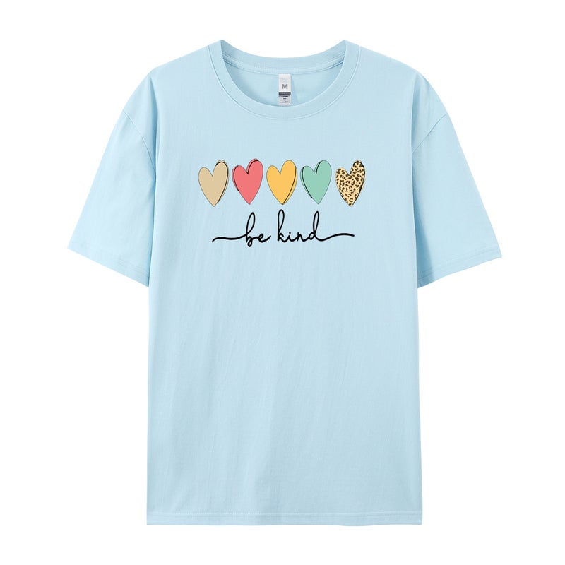 Cotton Code Be Kind Love Ladies Blessing T-Shirt Ladies Short Sleeve - Image 1