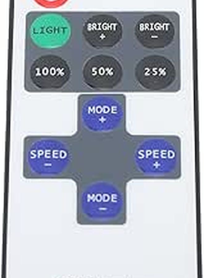 11 Key RF Mini Dimmer Wireless Remote Controller DC 5 24V For Monochrome LED Strip Light - Image 1