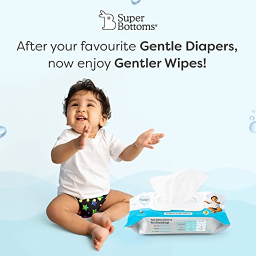 SuperBottoms NEW UNO Freesize Cloth Diaper | Cloth diaper for babies 3M to 3Y | Washable & Reusable cloth diaper | Comes with cloth diaper insert | 1 Diaper and 1 Organic cotton Soaker - Image 4