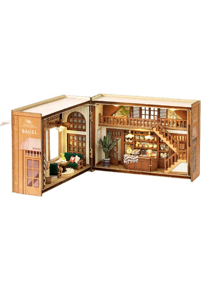 Bluejw Wise House Diy Hut MINI Fantasy Rubik's Cube Series Cut-free Paper Accessories Flip-style Design Creative Gift - Image 5