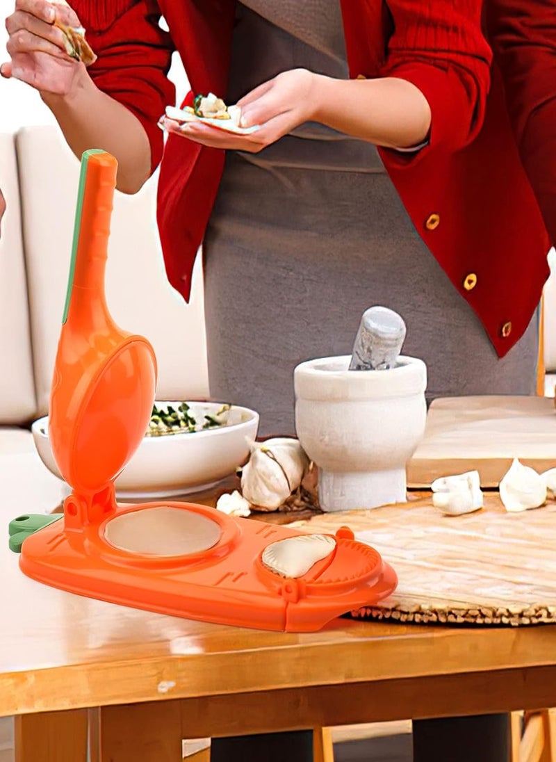 Generic - Dumpling Maker Mould Manual Press Machine Dumpling Mould 2 in 1 - Image 1