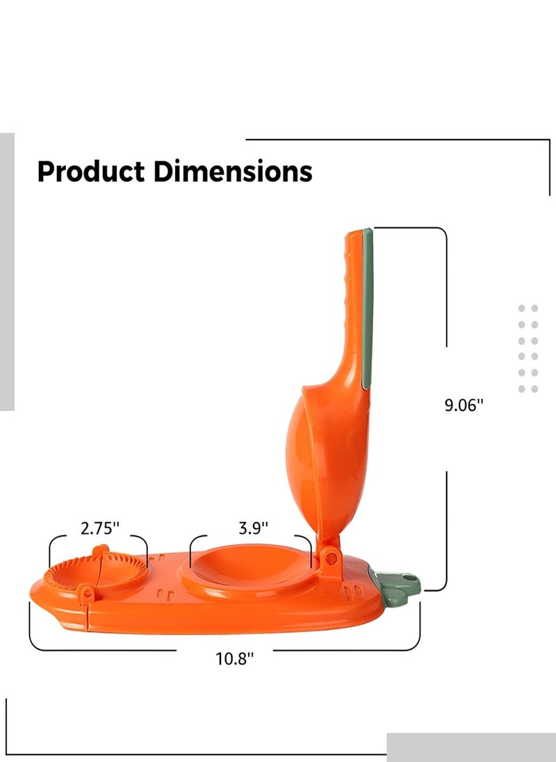 Generic - Dumpling Maker Mould Manual Press Machine Dumpling Mould 2 in 1 - Image 1