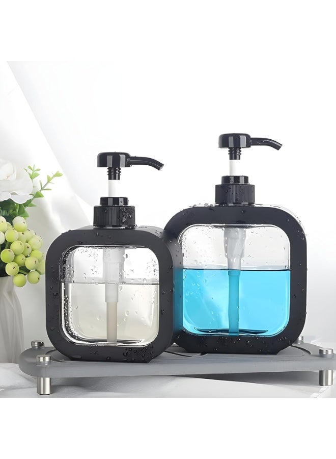 Multi-Purpose Liquid Dispenser Bottle – for Hand Soap, Lotion, Shampoo, Body Wash & Detergent – Sleek Design – 1 Piece - Image 3