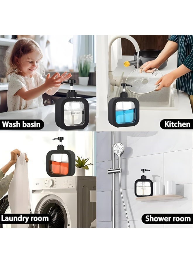 Multi-Purpose Liquid Dispenser Bottle – for Hand Soap, Lotion, Shampoo, Body Wash & Detergent – Sleek Design – 1 Piece - Image 5