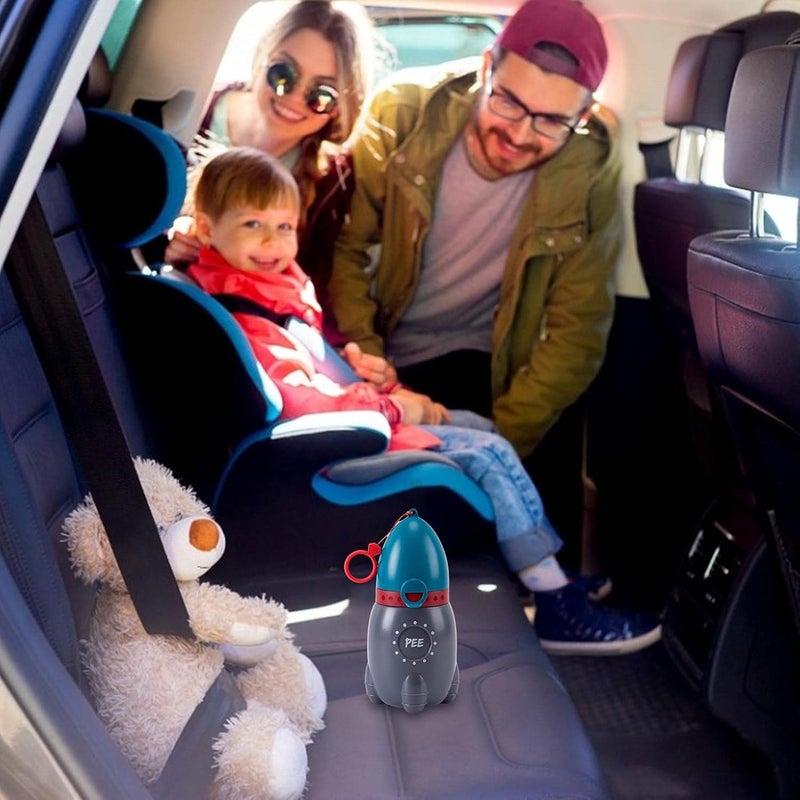 Portable Baby Urinal, Leakproof Emergency Urinal Potty Toilet Pee Bottle Cup Jar, Kids Potty Pee Training for Boys Girls, Travel Potty for Camping Car Travel - Image 2