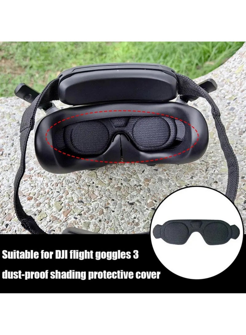 Protection Cover for DJI Avata 2 Flight Glasses Dustproof Eye Mask Light Blocking Anti-Scratch Accessories Soft Silicone Shield for Goggles Enhanced Comfort Secure Fit Durable Protective Cover  - Image 5