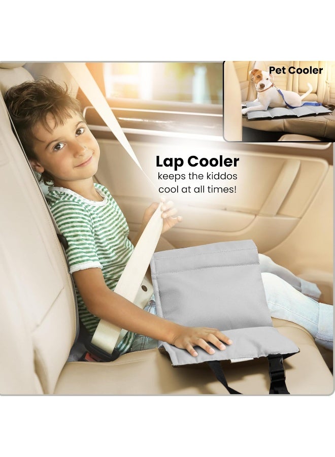 Swanoo Car Seat Cooling Pad, Stroller Cooling Pad with Ice Pack for Babies Toddler and Kids, Sun and Heat Cover Protector for Summer Carseat Cooler Liner - Image 5