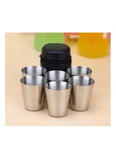 4 Pcs Mini Stainless Steel Drinking Glasses for Outdoor Travel Outdoor Sports