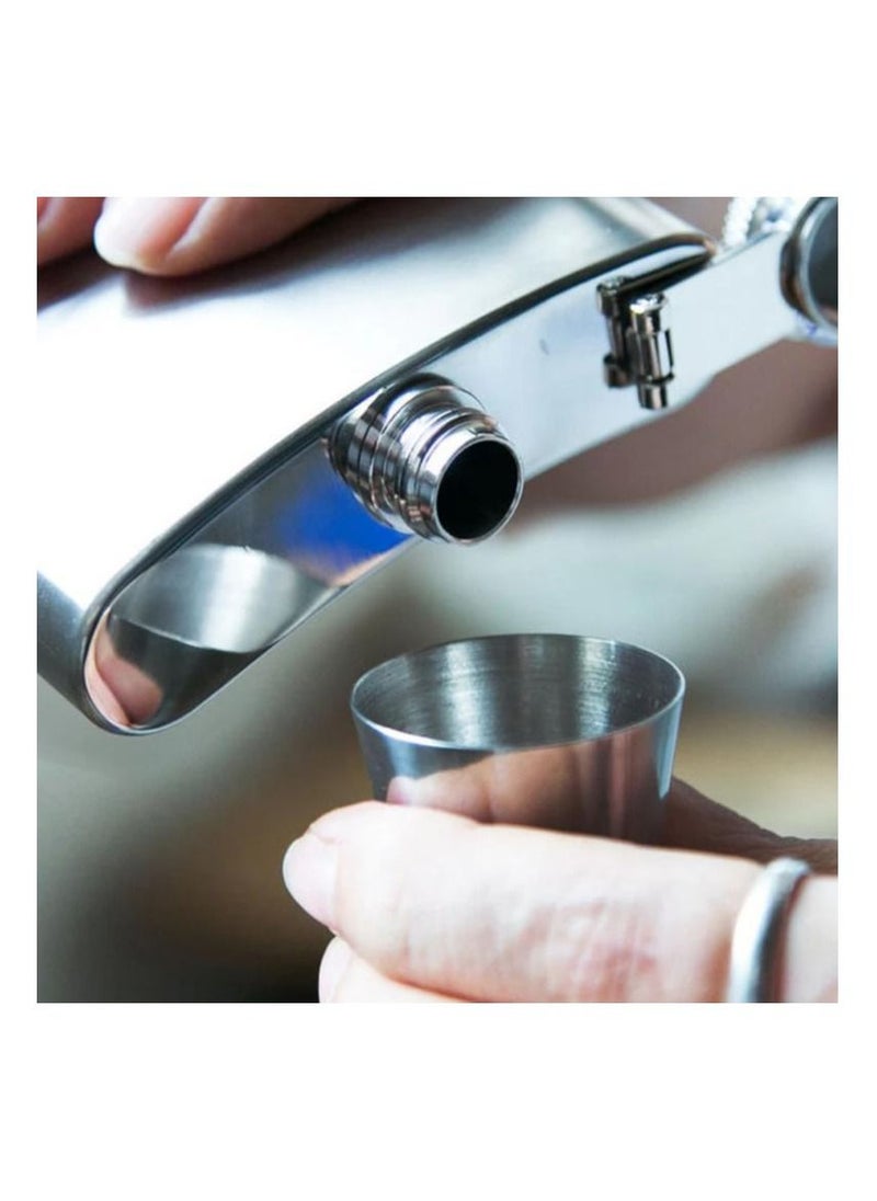 Generic - 4 Pcs Mini Stainless Steel Drinking Glasses for Outdoor Travel Outdoor Sports - Image 1