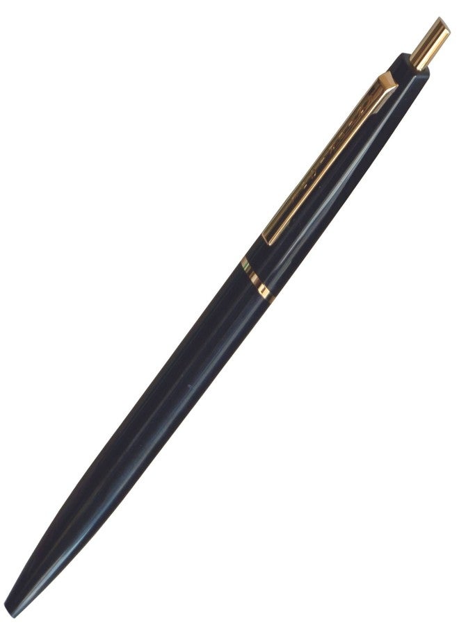 FindTape Anteric BP1-PB Oil-Based Ballpoint Pen, Black Base, 0.02 inches (0.5 mm) - Image 1