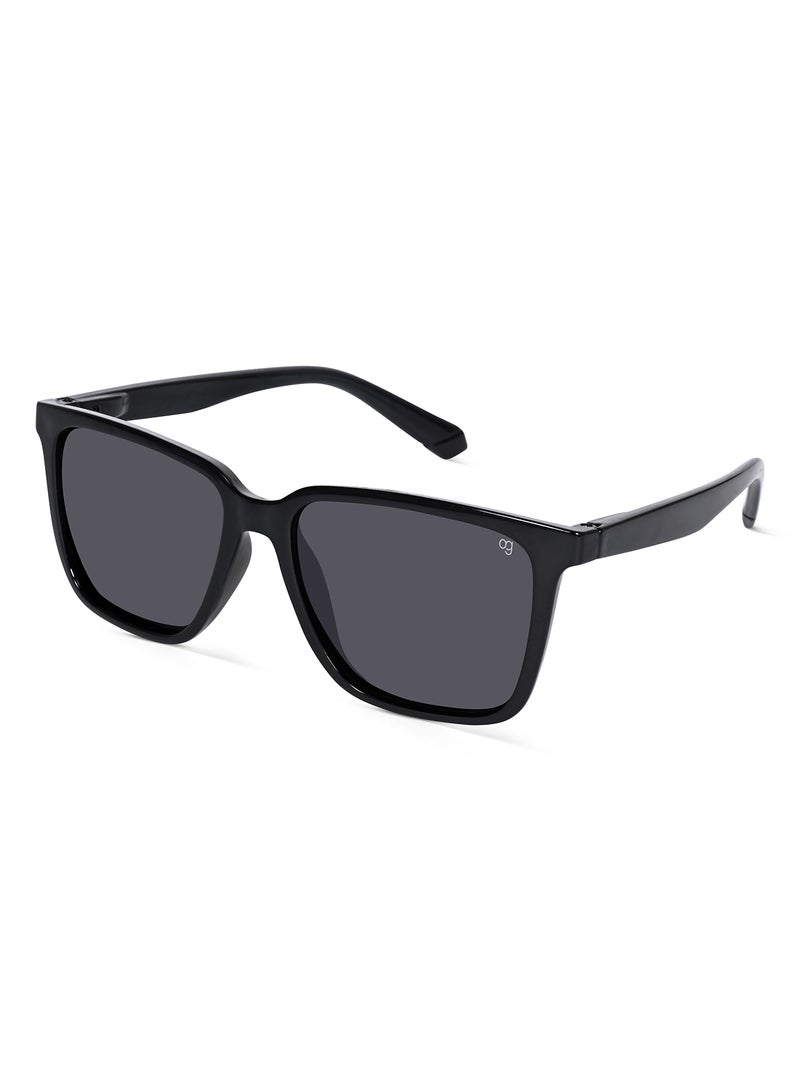 Woggles Polarized Square Sunglasses|100% UV Protection|Men & Women - Image 1