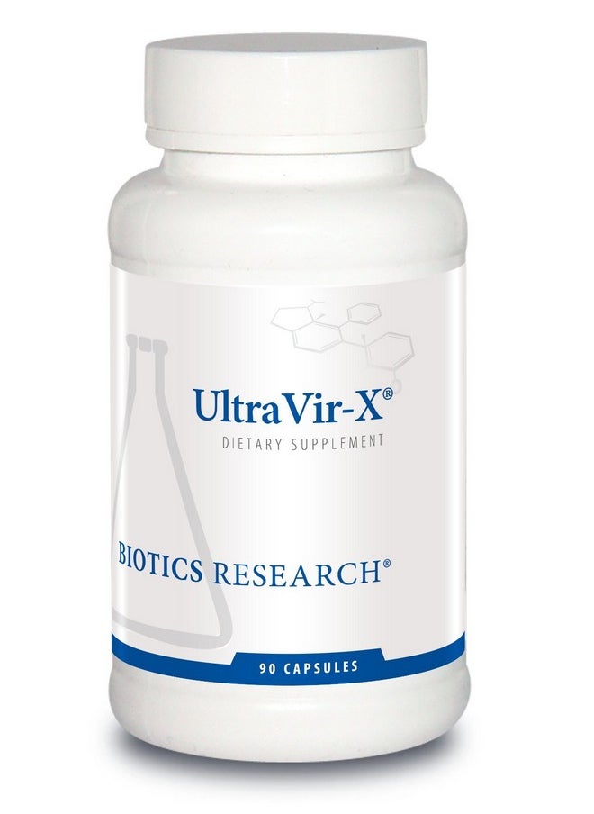 BIOTICS Research Ultravirx® Immune Support Zinc Maitake Mushroom Astragalus High Flavonoid Content Supports Healthy Inflammatory Pathways. 90 Capsules  - Image 2