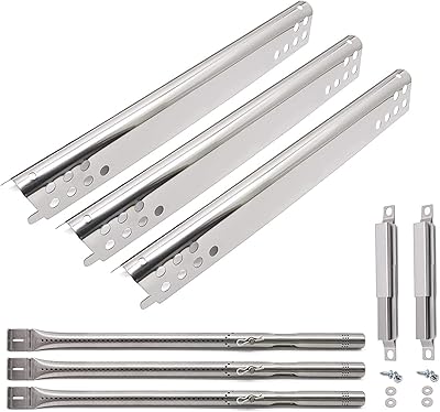 Yiming Grill Replacement Parts for Charbroil Advantage Series 3 Burner 463343015, 463642116, 463435115, 463436815, - Image 1