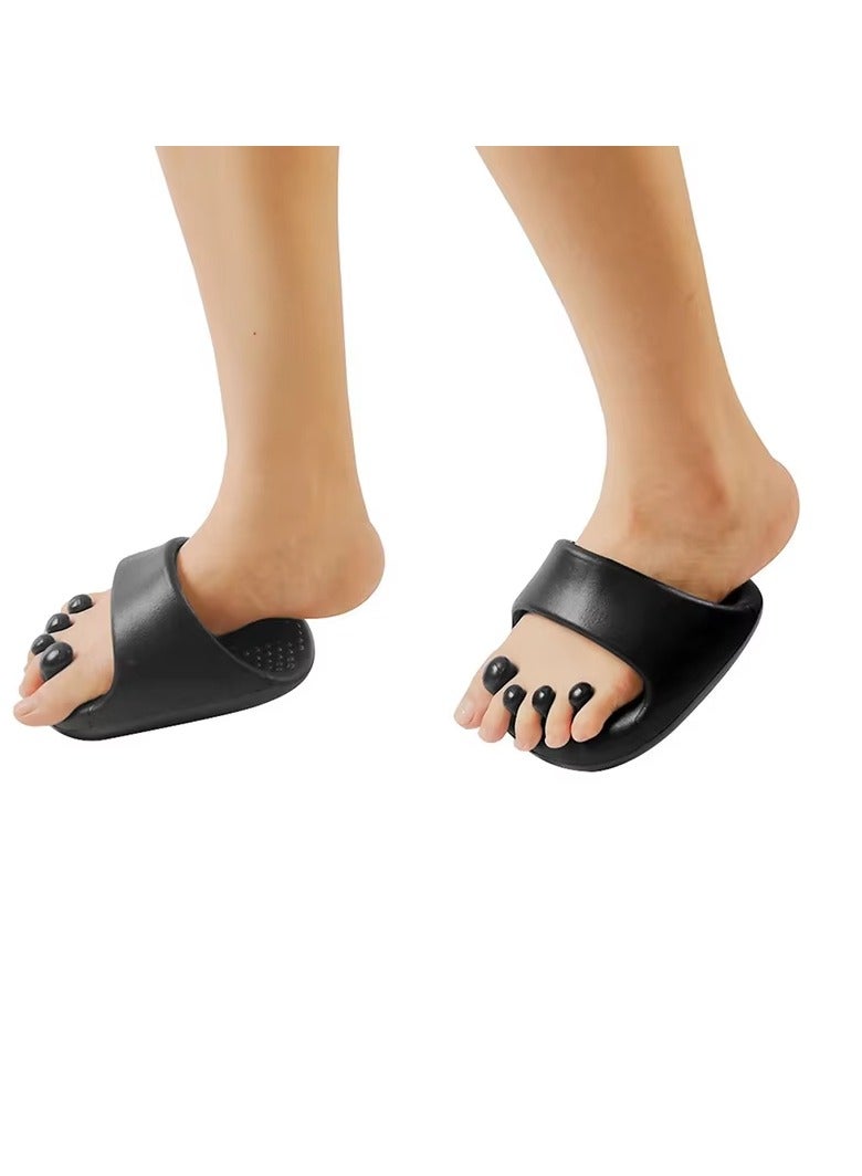 Generic 1Pairs Arch Support For Plantar Fasciitis And Flat Feet Calf Strengthener Arch Exerciser Slipper For Foot Pain Stress Relief  - Image 1