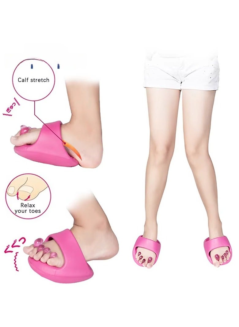 Generic 1Pairs Arch Support For Plantar Fasciitis And Flat Feet Calf Strengthener Arch Exerciser Slipper For Foot Pain Stress Relief  - Image 3