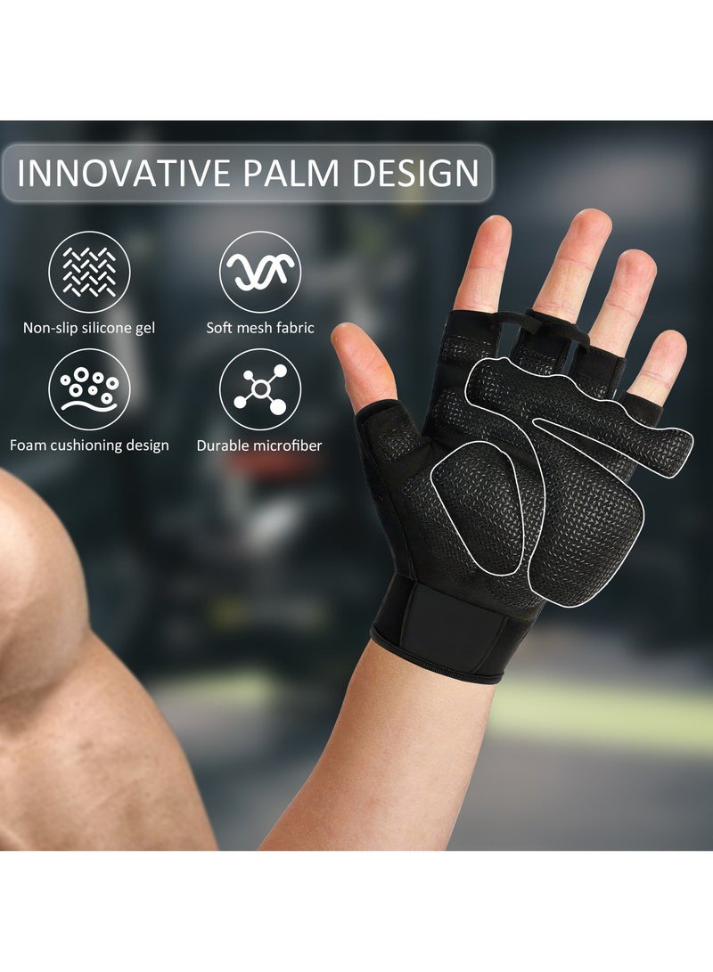 ZERIFAM Workout Gloves for Men and Women, Weight Lifting Gloves with Excellent Grip, Lightweight Gym Gloves for Weightlifting, Cycling, Exercise, Training, Pull ups, Fitness, Climbing - Image 3