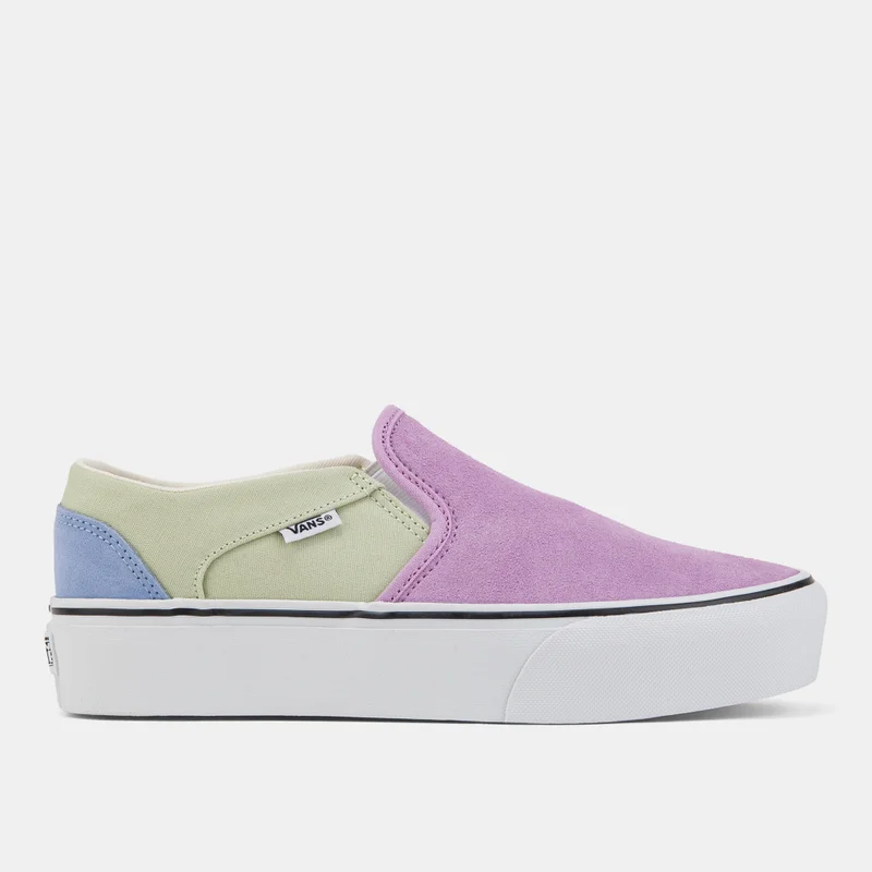 VANS Women's Asher Platform Slip-On Shoes