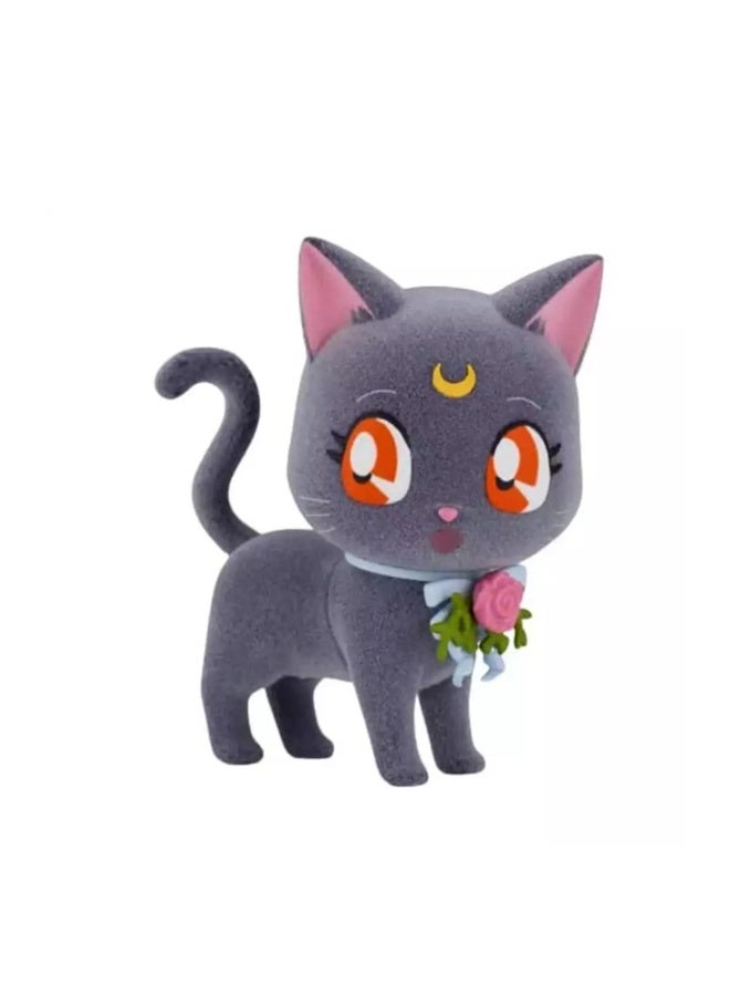 Bandai Pretty Guardian Sailor Moon Luna Fluffy Puffy Dress Up Style Figure by Banpresto