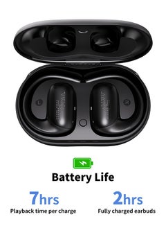 BLACK SHARK Black Shark T21 Wireless Earbuds, TWS Bluetooth 5.3 Headphones, Dual Microphone ENC Noise Reduction, 7 Hours Battery Life, Dual Mode Music Playback, IPX4, Black  - Image 3