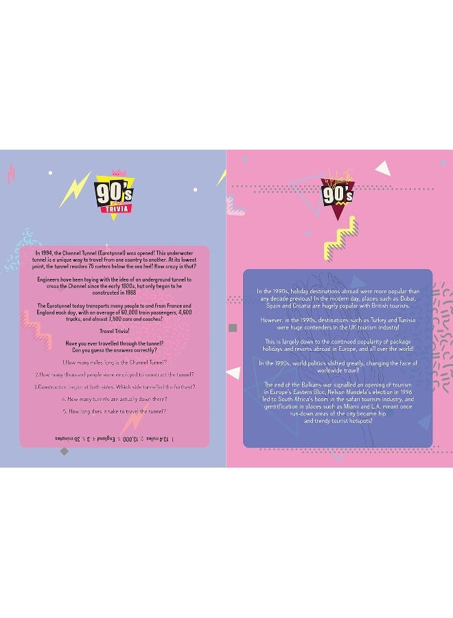 How 90's Are You? Better In My Day Trivia Book  - Image 2