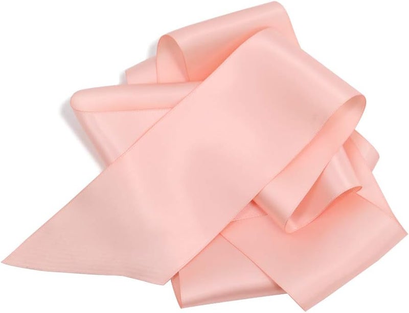 TREORSI Blank Satin Sash, Plain Sash, Party Decorations, Make Your Own Sash (Rose Gold) - Image 3