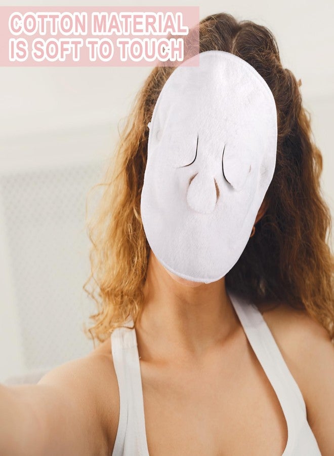 HEQU Face Steaming Towel, 4 Pack Reusable Face Towel Cold Hot Compress Facial Steamer Moisturizing Beauty Skin Care Spa Towels for Women Girls Skin Face Care Beauty Salons - Image 4
