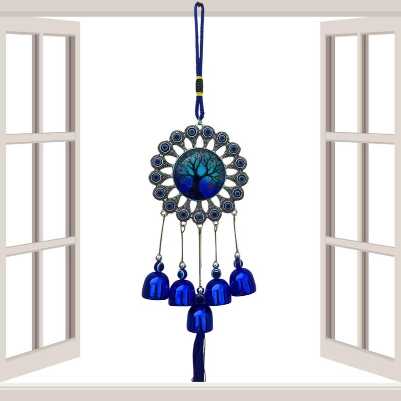 RIPE INDIA Ripe India Evil Eye Hanging for Home Protection Premium Chakra Evil Eyes RoundTree - Image 3