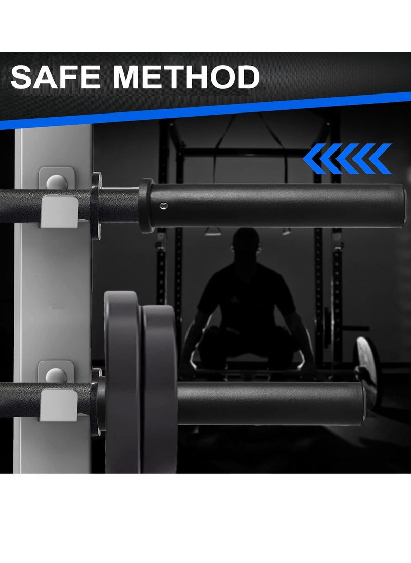 Excefore - 2 PCS Olympic Adapter Sleeve, for 1" Standard Barbell Bars, Heavy Duty Nylon and Removable end Cap - Image 1
