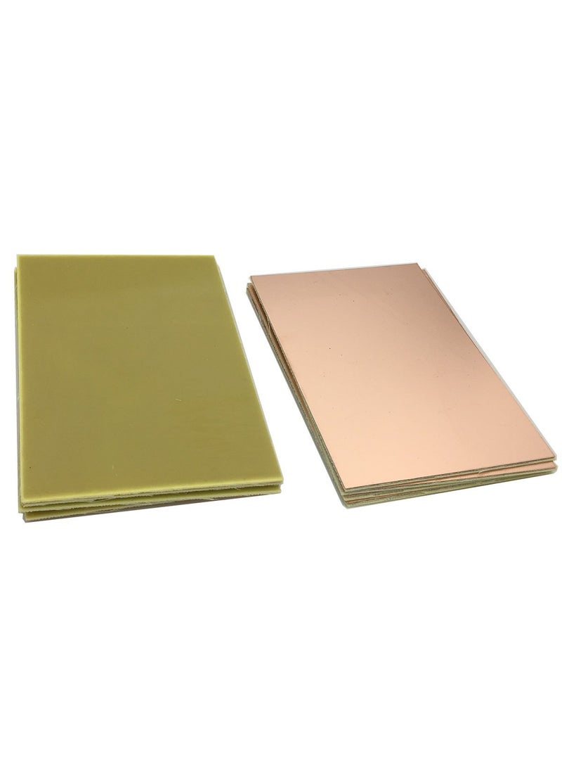 MCIGICM MCIGICM FR-4 Copper Clad PCB Laminate Circuit Board, Single Side, 4 x 2.7 inch (10Pcs)  - Image 2