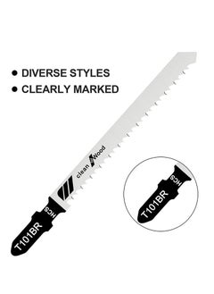 SYOSI SYOSI 52 Piece Jigsaw Blade Set for Saw in Metal, Professional Jigsaw Blades for Wood, Plastic and Metal (10 Models)  - Image 3