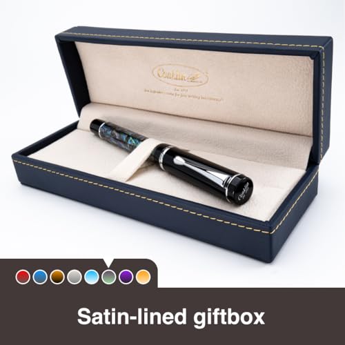 Conklin Duragraph Fountain Pen Abalone Nights - Medium Nib, Elegant Writing Instrument with Exquisite Abalone Finish - Image 2