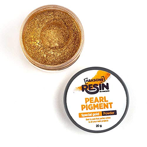 Haksons Gold Range - Pearl/Mica Powders for Haksons Epoxy Resin Combo Pack of 4 (20 gms) - Image 2