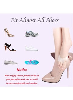 HY Metatarsal Pads for Women Mens 3 Pairs, Upgraded Extra Thickness Reusable Silicone Gel Metatarsalgia Cushions Foot Pads Ball of Foot Pain Relief, Ball of Foot Cushions for Women  - Image 3