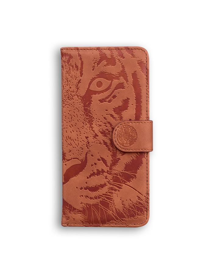 S-TOP Case For Infinix Hot 30i Tiger Embossing Pattern Flip Leather Phone Case - Image 2