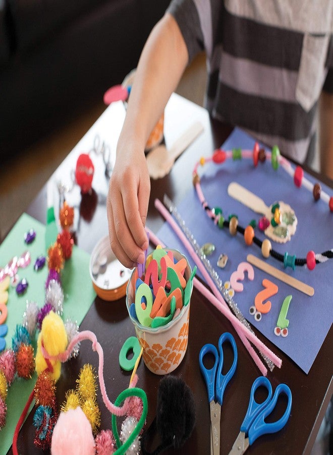 شينيل كرافت علبة تخزين قابلة للتكديس من كرييتيفيتي ستريت، بتصميم عيون متحركة، بأحجام متنوعة، وألوان متنوعة على خلفية بيضاء، 560 قطعة في المجموعة - Image 5