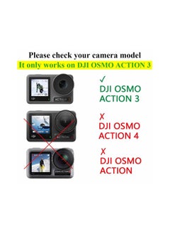 Y&D Lens Screen Protector Fit for DJI OSMO Action 3 Camera, Not Work with Frame, Tempered Glass Cover 0.3mm 9H Hardness Ultra-Clear Anti-Scrach Anti-Fingerprint Anti-Bubble(2+2+2Pack)  - Image 4
