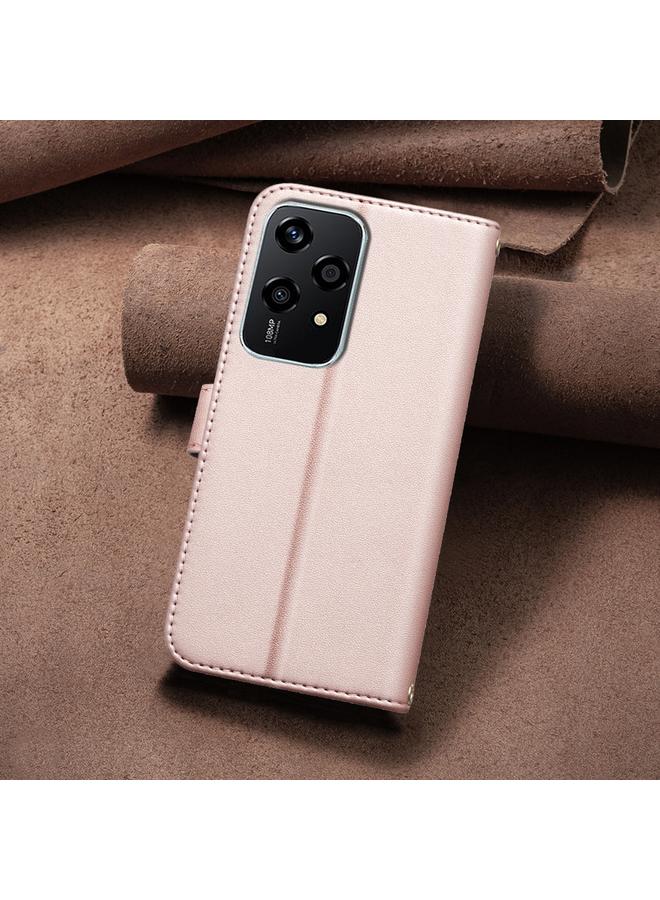 S-TOP Case For Honor 200 Lite Global Square Texture Leather Phone Case - Image 3