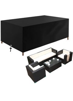 MarlaMall Waterproof Furniture Cover 123x61x72cm Black 210D  - Image 1