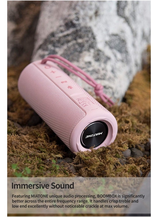 Outdoor Portable Bluetooth Speakers Wireless Speaker Waterproof - Pink - pzsku/Z294314DB4C7C6D834C8DZ/45/_/1683879190/41af0d7c-288a-4b32-979d-b01a2051b9f8