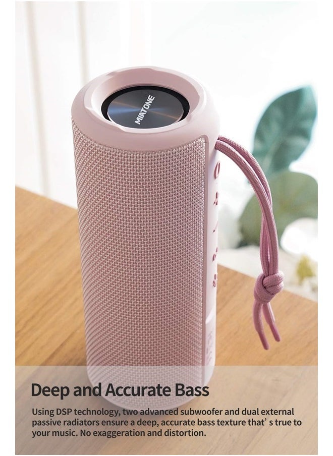 Outdoor Portable Bluetooth Speakers Wireless Speaker Waterproof - Pink - pzsku/Z294314DB4C7C6D834C8DZ/45/_/1683879192/253bd678-a2c3-40c0-bfe5-422489464c15